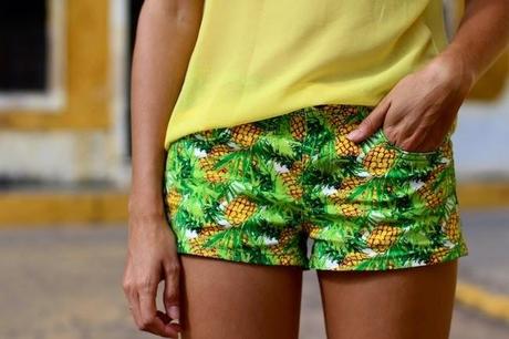 Pineapples Shorts Pineapples Shorts