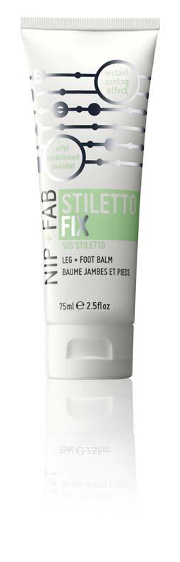 Stiletto Fix, de Nip+Fab es un bálsamo que revitaliza piernas y pies refrescante y calmante (9,95 euros).