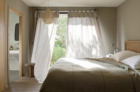 Dormitorio de La casa de la colina en Córcega Dormitorio de La casa de la colina en Córcega