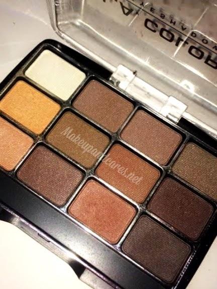 BEP421 Traditional Eyeshadow Palette L.A. COLORS . Review y Swatches .