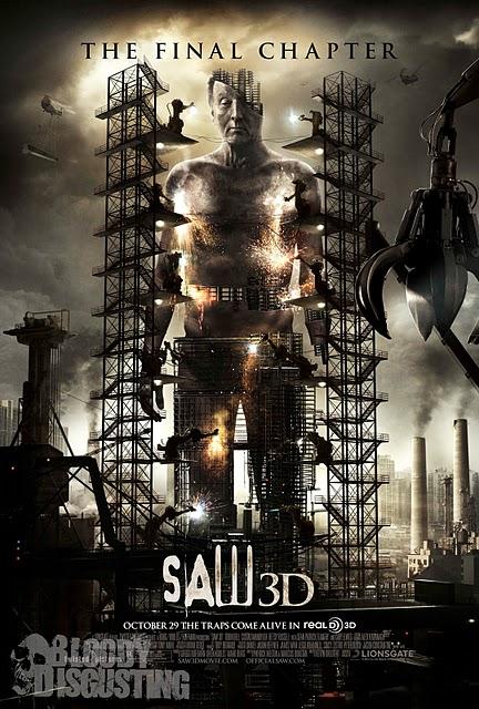 El último poster de Saw 3D es un monumento a la saga