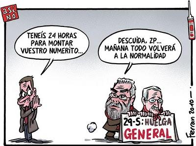 Domingo, tres días después del 29-S.