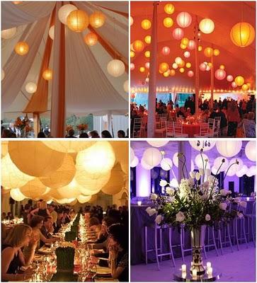 Cuatro ideas para decorar una boda con luz. decoracion con luces para bodas