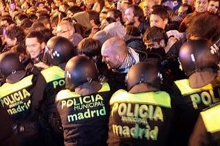 La violencia contra los huelguistas españoles no es casual