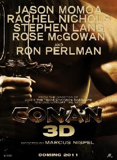 El cartel de “Conan” ya deja clara una cosa, 3D presente e ¿innecesario?