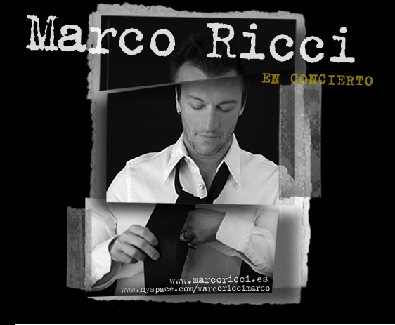 Concierto de Marco Ricci en Costello Club Madrid