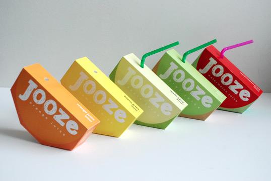 Packagings creativos de zumos de fruta