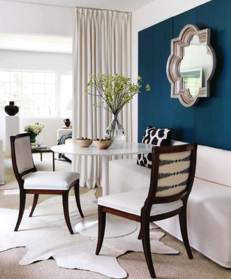 Salas de estar: Pared con acento Turquesa - Paperblog