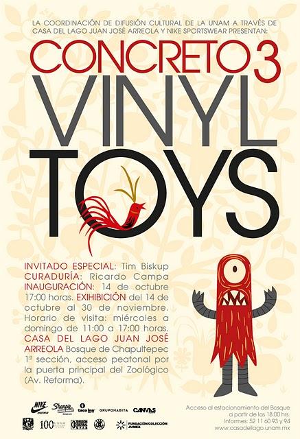 Concreto3. Vinyl Toys.