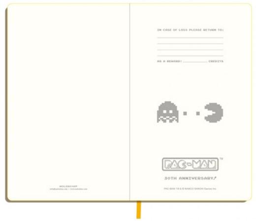 Moleskine y Pac-Man en edición limitada pacmanjournal