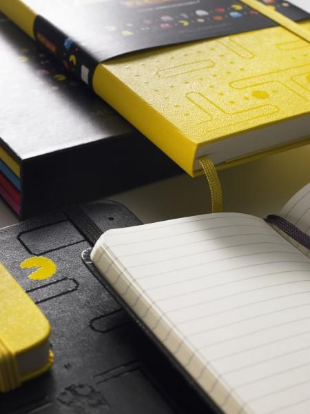 Moleskine y Pac-Man en edición limitada moleskineyellowpacman2