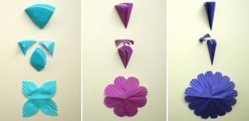 Cómo hacer una guirnalda de flores con luces Cómo hacer una guirnalda de flores con luces