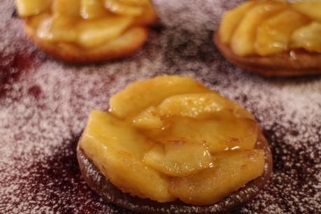 Mini tartitas de manzana a la sidra Mini tartitas de manzana a la sidra