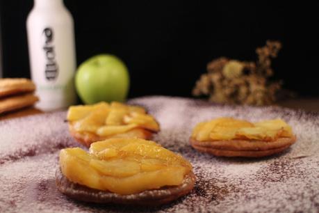 Mini tartitas de manzana a la sidra Mini tartitas de manzana a la sidra