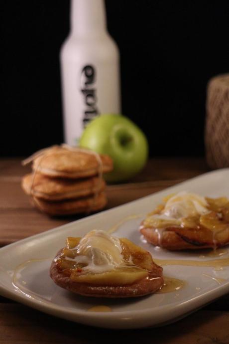 Mini tartitas de manzana a la sidra Mini tartitas de manzana a la sidra