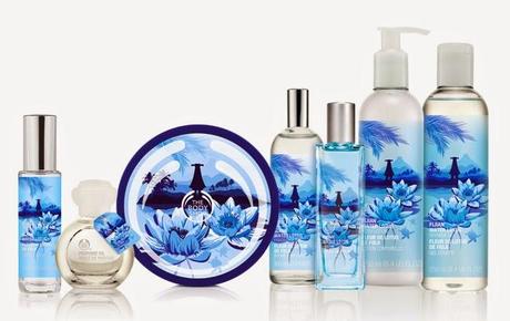 línea Fijian Water Lotus de The Body Shop