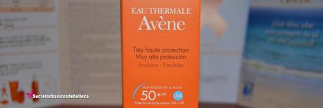 Protección solar Eau Thermal Avène 50+ ~ Protección solar Eau Thermal Avène 50+ ~
