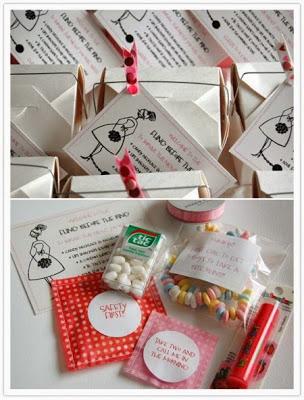 Más ideas practicas para tus invitados de boda Más ideas practicas para tus invitados de boda