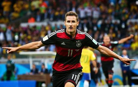 Klose, máximo goleador en los mundiales