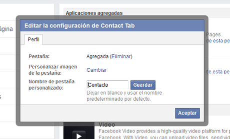 TUTORIAL: Cómo configurar las pestañas de Facebook con el nuevo diseño TUTORIAL: Cómo configurar las pestañas de Facebook con el nuevo diseño