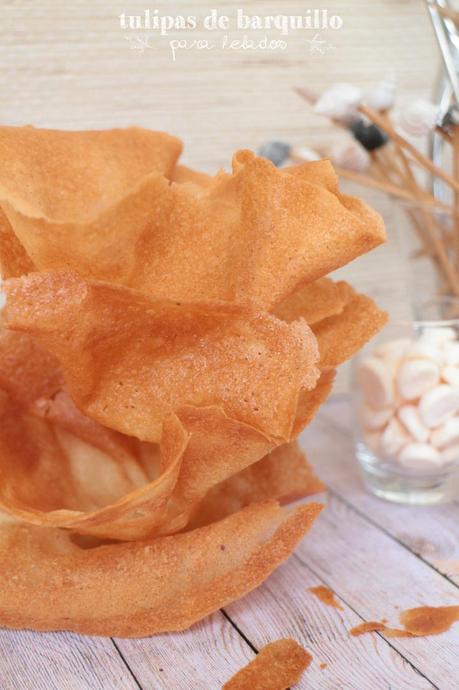 tulipas de barquillo para helados tulipas de barquillo para helados