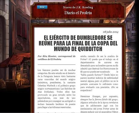 JK Rowling nos sigue sorprendiendo. JK Rowling nos sigue sorprendiendo.