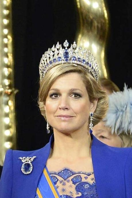 Tiara de Zafiros - Casa Real de los Paises Bajos Tiara de Zafiros - Casa Real de los Paises Bajos