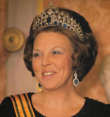 Tiara de Zafiros - Casa Real de los Paises Bajos Tiara de Zafiros - Casa Real de los Paises Bajos
