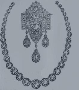 Tiara de Diamantes Rosas - Casa Real de los Paises Bajos
