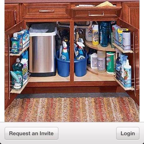 Organizando el bajo fregadero... Organizando el bajo fregadero...