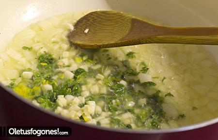 Alcachofas rebozadas en salsa Alcachofas rebozadas en salsa