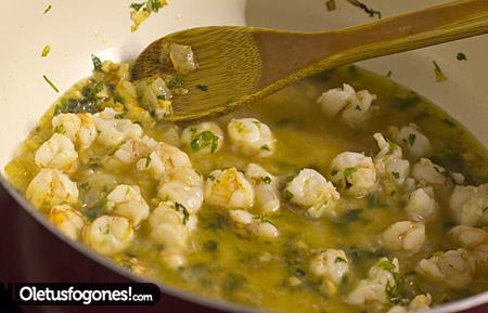 Alcachofas rebozadas en salsa Alcachofas rebozadas en salsa