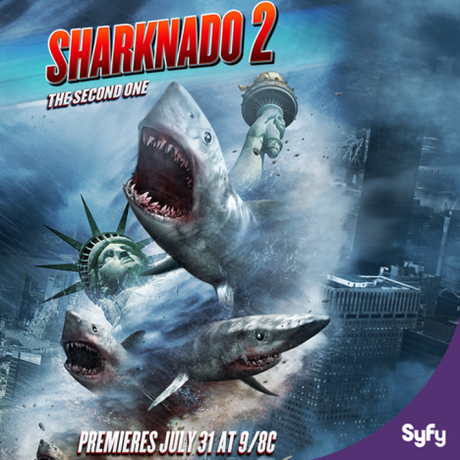 Muy pronto “Sharknado 2″ sembrará el caos en Nueva York. Nuevo trailer Sharknado 2 2