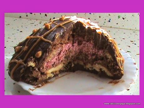 ZUCCOTTO DE CEREZAS Y CREMA DE MOKA. REPOSTERAS POR EUROPA. ¡ ITALIA ! ZUCCOTTO DE CEREZAS Y CREMA DE MOKA. REPOSTERAS POR EUROPA. ¡ ITALIA !