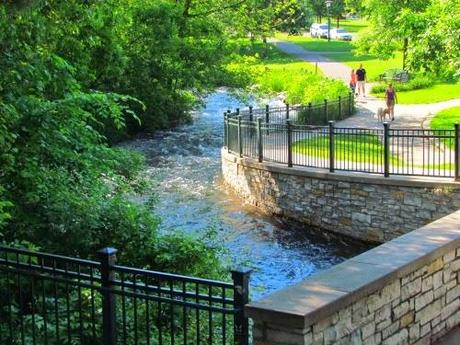 Minnehaha falls. Minneapolis. USA