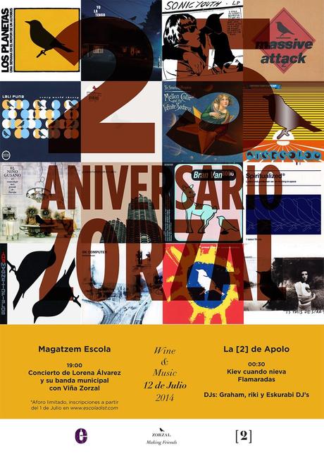 Viña Zorzal cumple 25 años y se celebra por todo lo alto en el próximo sábado 12 en Barcelona!!!