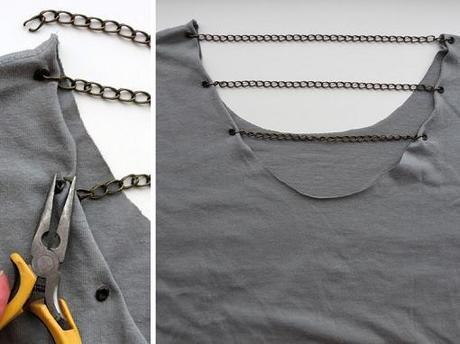 DIY: Customizar camisetas básicas Parte 3 DIY: Customizar camisetas básicas Parte 3