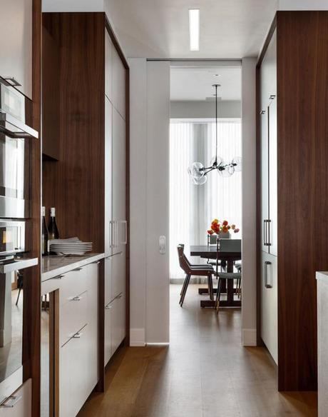Decoracion Neutral.Un duplex newyorkino del mid century Decoracion Neutral.Un duplex newyorkino del mid century
