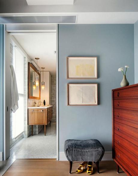 Decoracion Neutral.Un duplex newyorkino del mid century Decoracion Neutral.Un duplex newyorkino del mid century