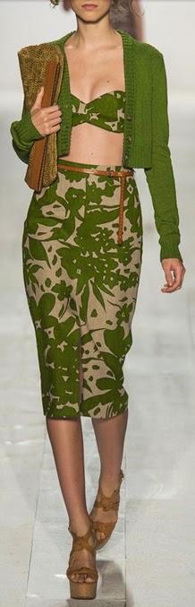 Jil Sander colección Primavera-Verano 2014 Tendencia Primavera-Verano 2014: El Crop top