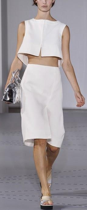 Jil Sander colección Primavera-Verano 2014 Tendencia Primavera-Verano 2014: El Crop top