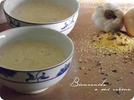 Hssoua, sopa de sémola típica de Marruecos Hssoua, sopa de sémola típica de Marruecos