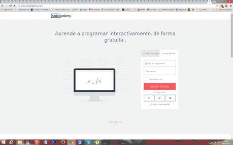 Codecademy - Aprende y enseña a programar Codecademy - Aprende y enseña a programar