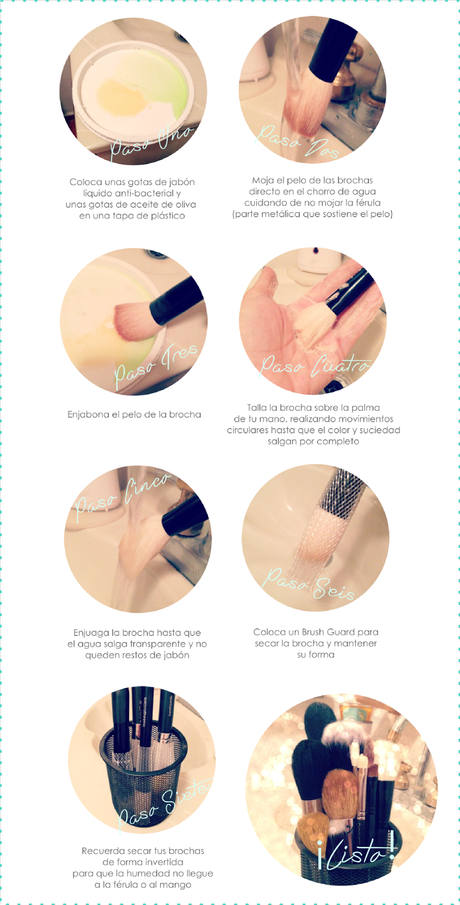 Post Invitado: DIY Como limpiar las brochas de maquillaje de Creaciones Tentativas Post Invitado: DIY Como limpiar las brochas de maquillaje de Creaciones Tentativas