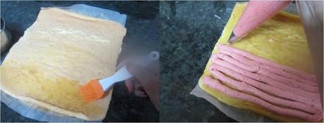 BRAZO GITANO RELLENO DE MERMELADA DE CEREZAS BRAZO GITANO RELLENO DE MERMELADA DE CEREZAS
