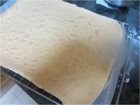 BRAZO GITANO RELLENO DE MERMELADA DE CEREZAS BRAZO GITANO RELLENO DE MERMELADA DE CEREZAS