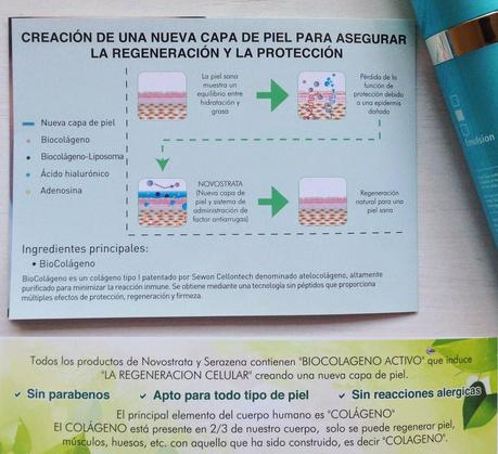 Emulsión Regeneradora de Biocolágeno Novostrata colágeno, Novostrata, cosmética, emulsión, blog, blogger