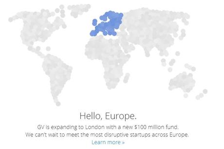 Google Ventures llega a Europa Google Ventures
