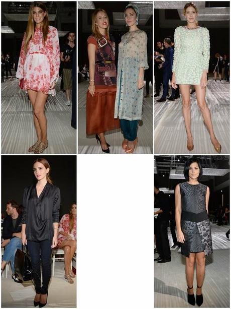 Haute Couture FW 14/15: Front Row Haute Couture FW 14/15: Front Row