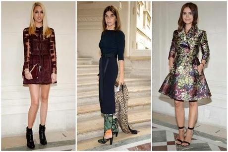 Haute Couture FW 14/15: Front Row Haute Couture FW 14/15: Front Row